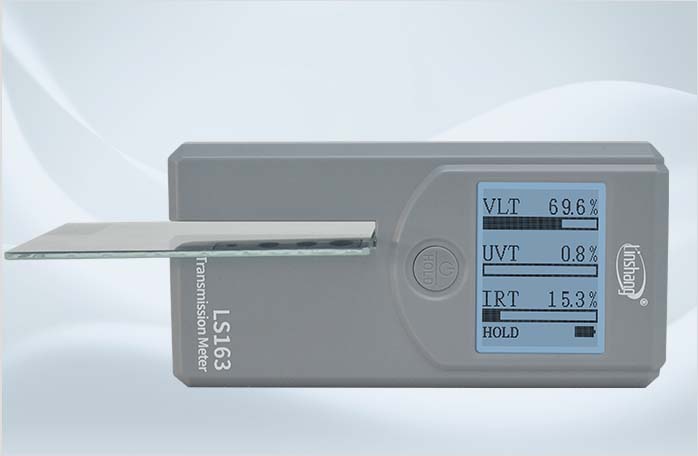 ls163 transmission meter tests film glass